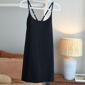 Black Tennis Workout Dress, size L